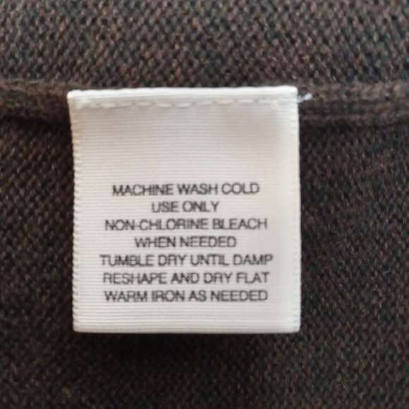 St. Johns Bay Crew Neck Sweater Men's XL Brown - Picture 7 of 7